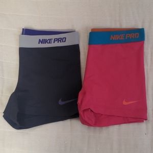 Nike pro shorts